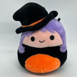 Squishmallow Kellytoy Ultra soft Madeleine the Witch 5” Halloween Squad 2019